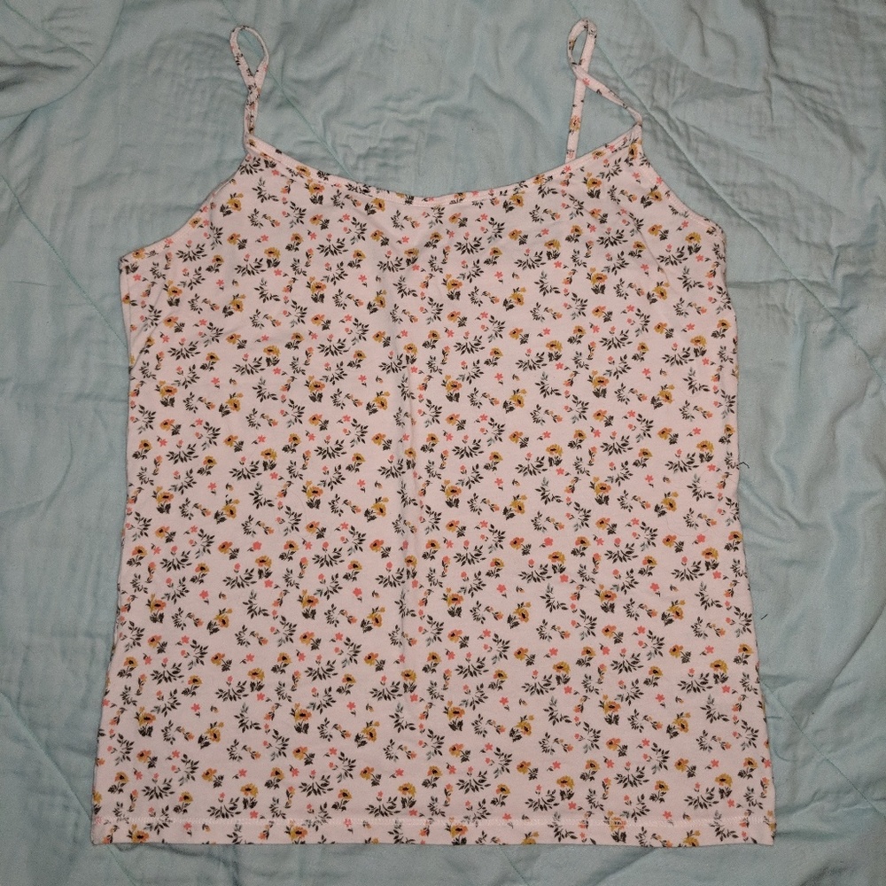 Floral tank top